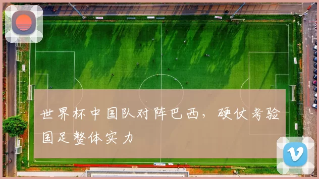世界杯中国队对阵巴西，硬仗考验国足整体实力