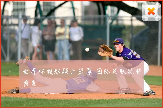 世界杯假球疑云笼罩 国际足联称将调查